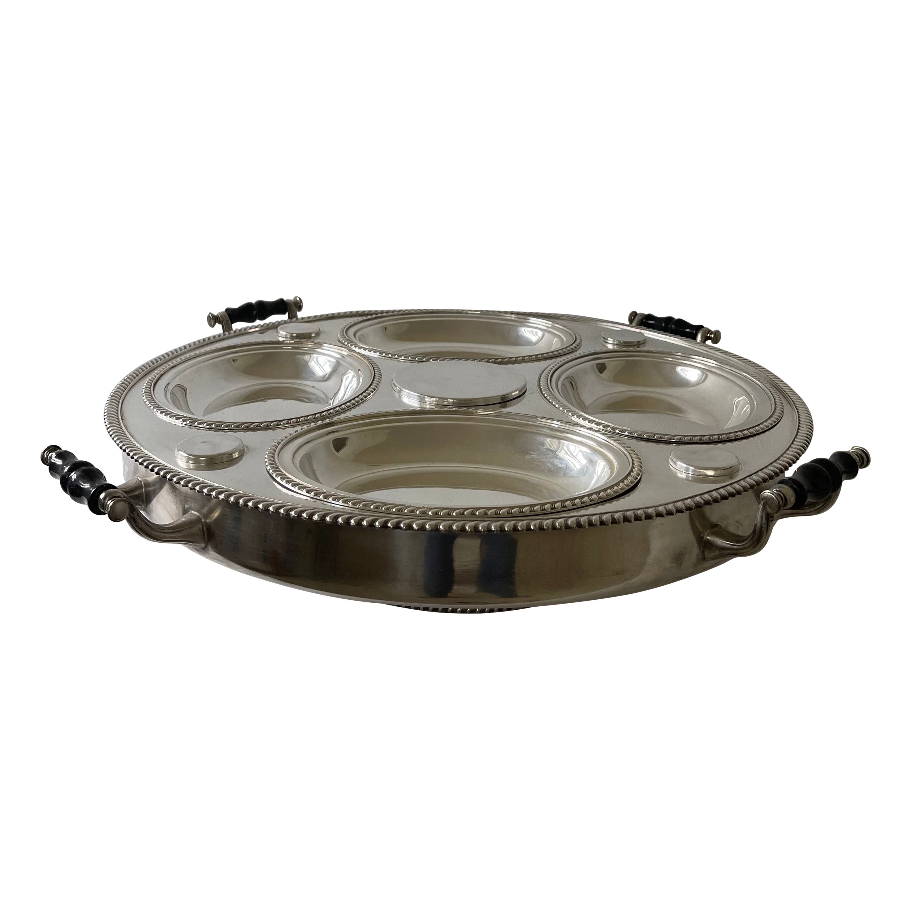 1930s Large Silverplate Food Warmer