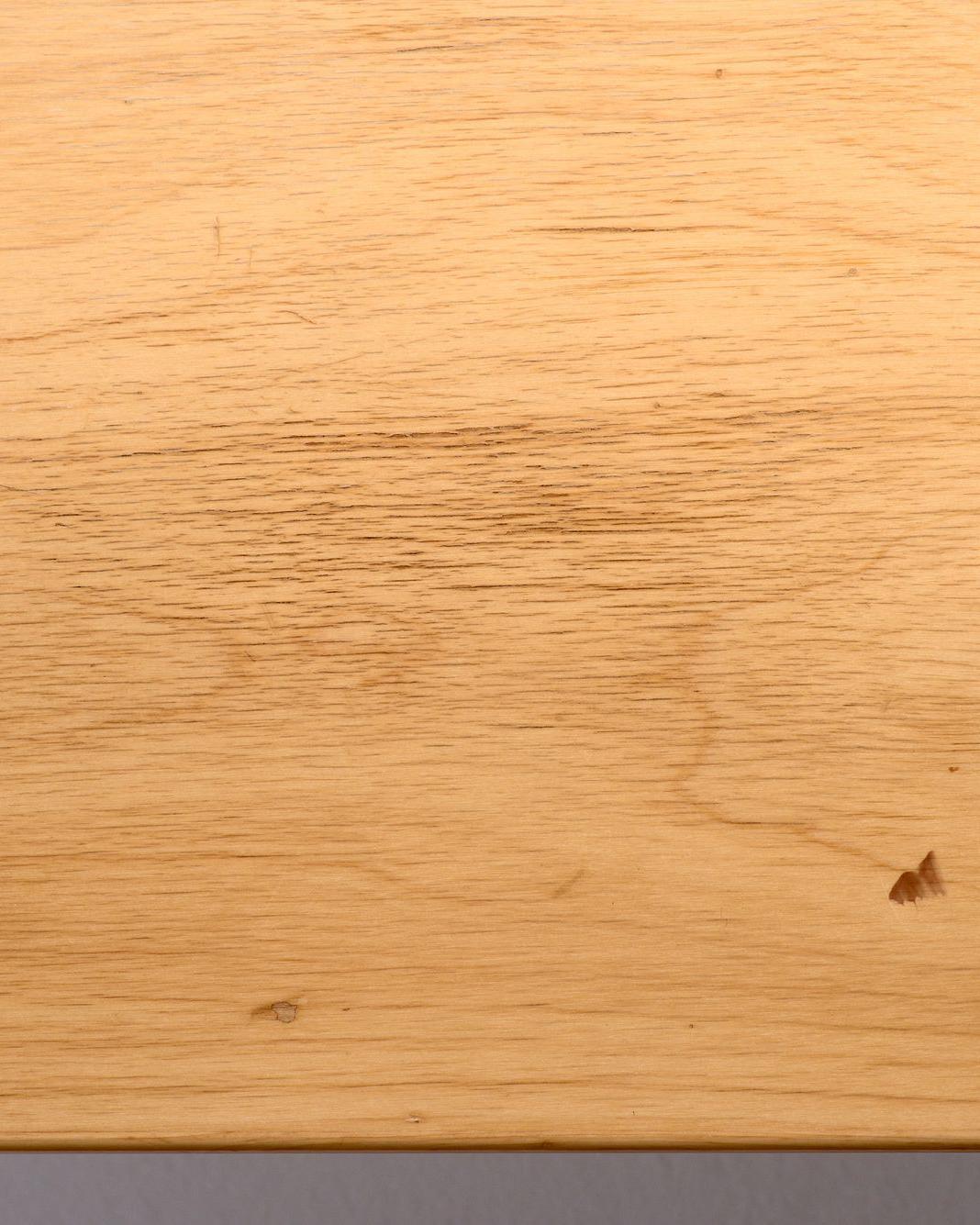 1930s Large Square Dining Table by Alvar Aalto for Artek Finland In Good Condition For Sale In San Gabriel, CA