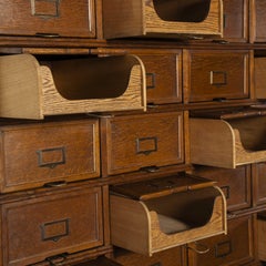 1930s Large Tall Multi Drawer Stolzenberg Atelier Cabinet, Forty Drawers