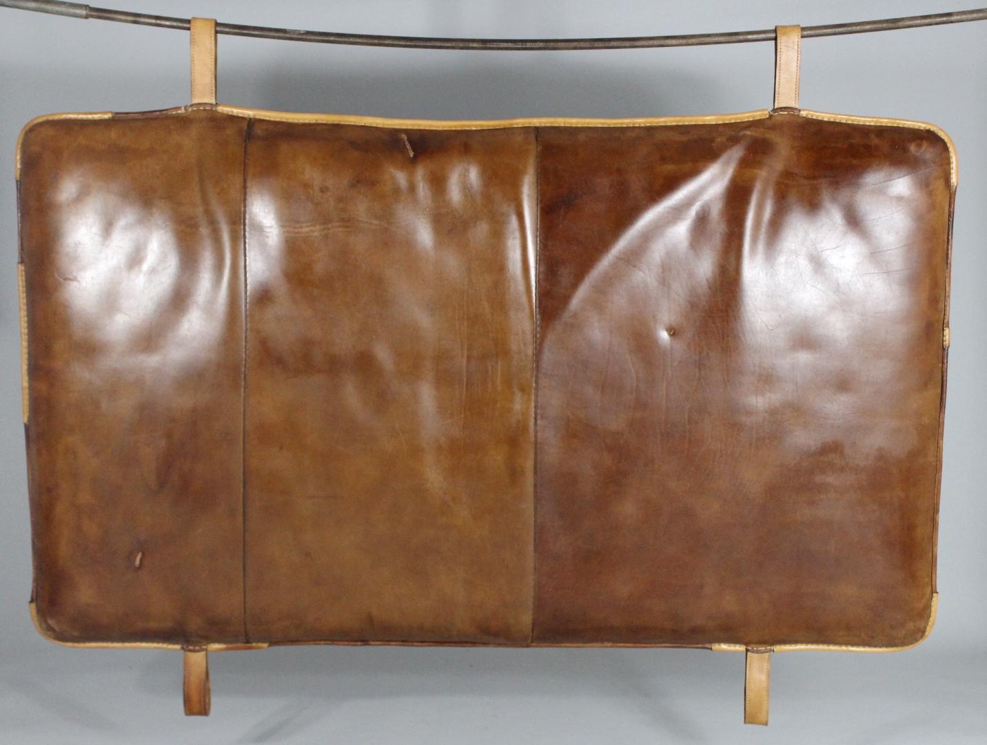 Industrial 1930s Leather Gym Mat