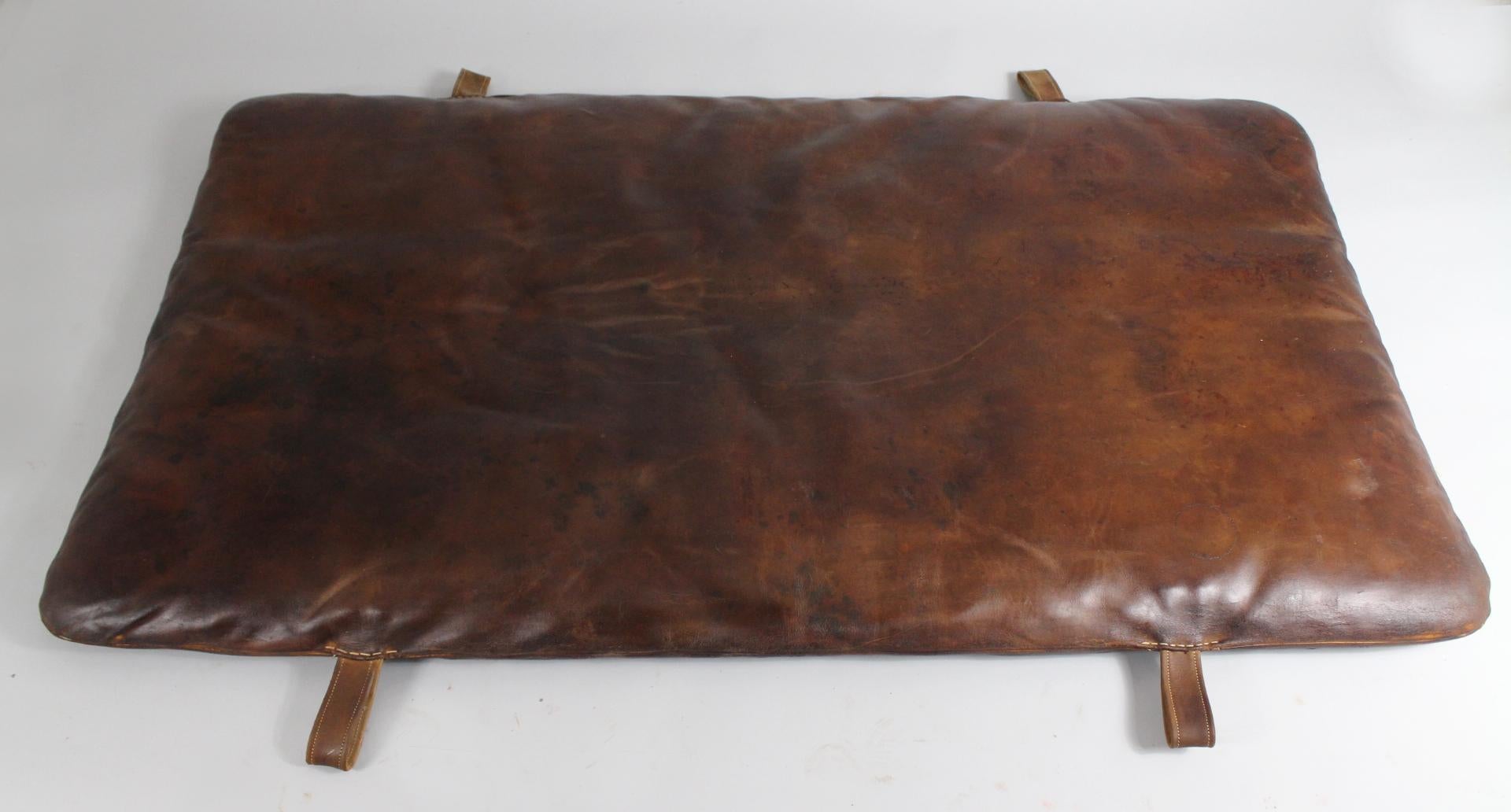 Industrial 1930s Leather Gym Mat