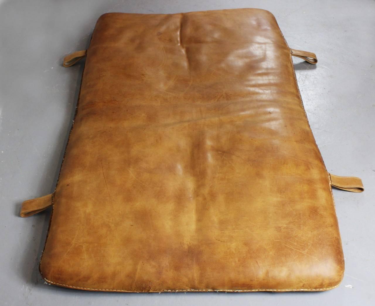 European 1930s Leather Gym Mat