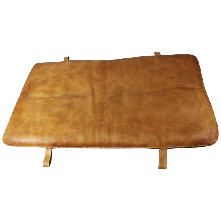 1930s Leather Gym Mat at 1stDibs