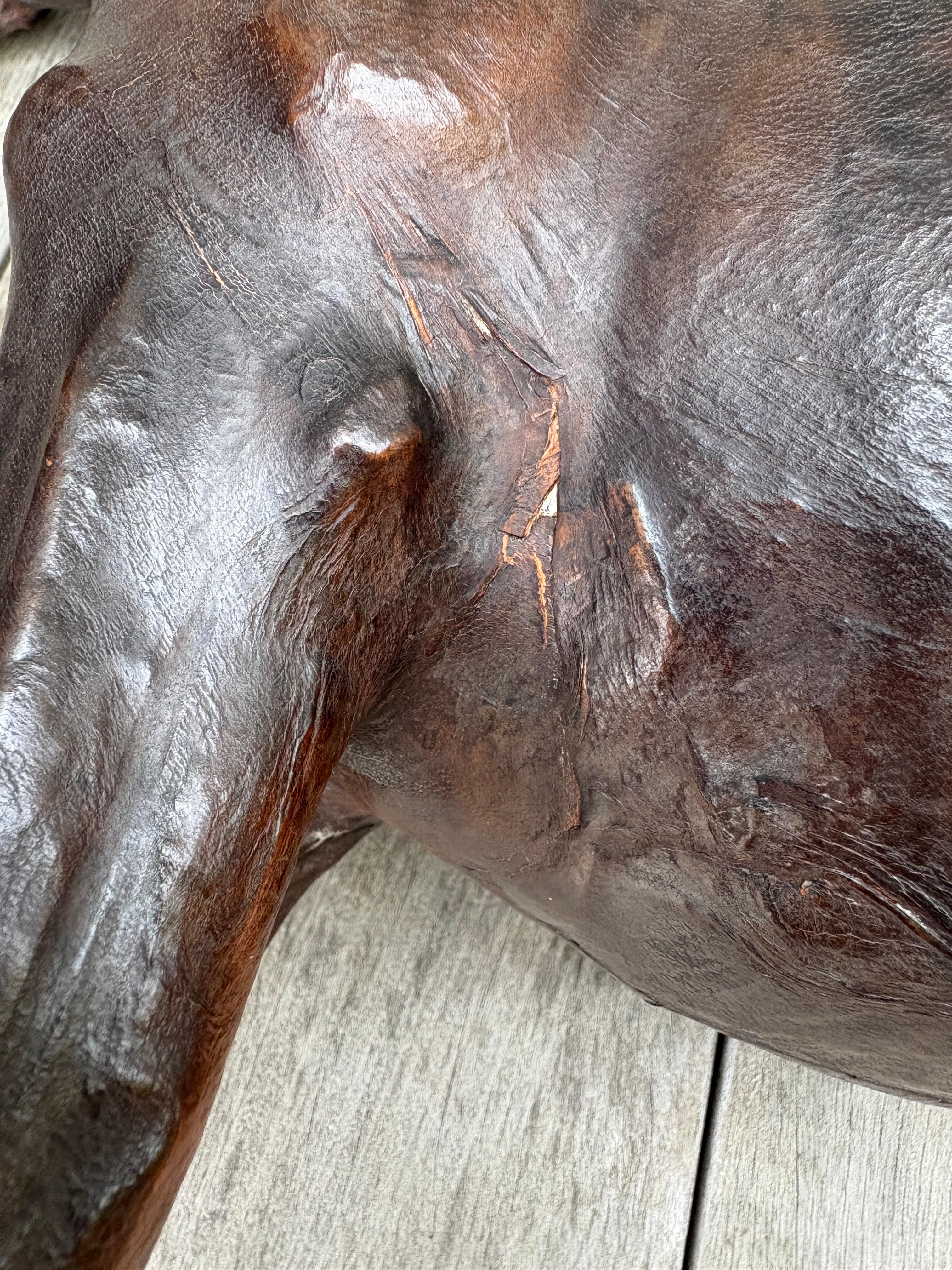 1930er Liberty of London Leder Pferd 27