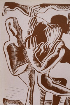 1930's Lithograph by Ossip Zadkine