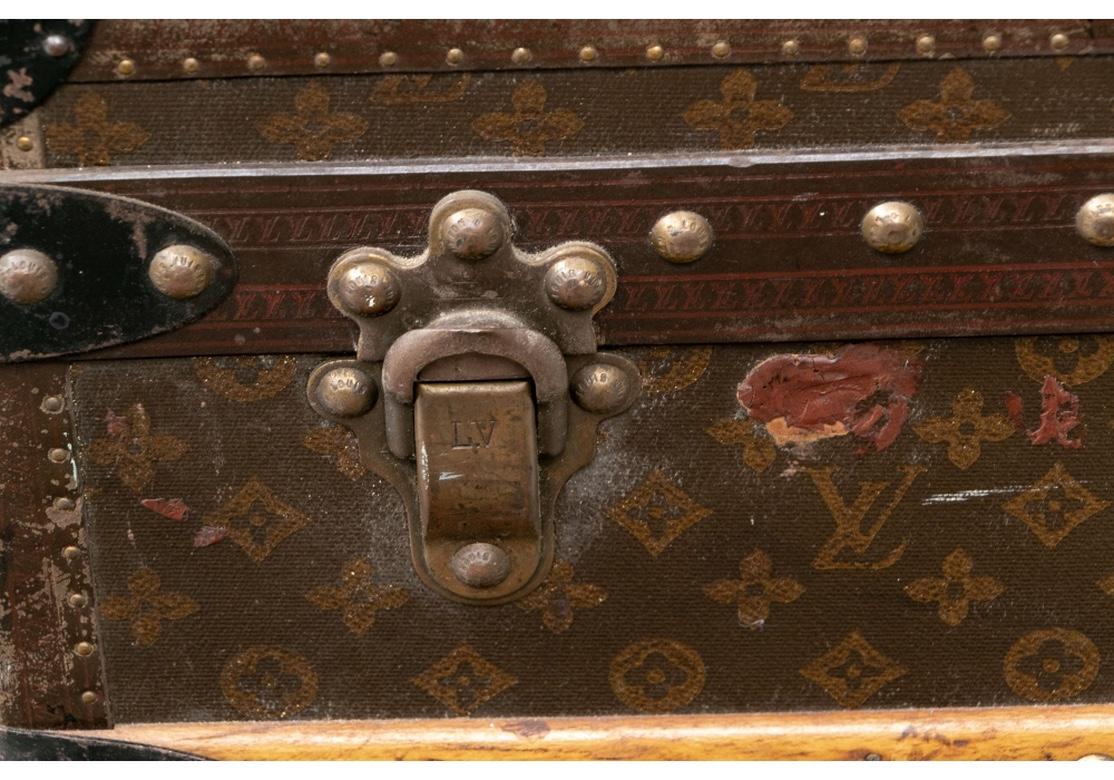 Louis Vuitton Monogramm Cabine Koffer aus den 1930er Jahren (Hollywood Regency) im Angebot