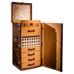 1930s Louis Vuitton Monogram Dresser/Desk Trunk