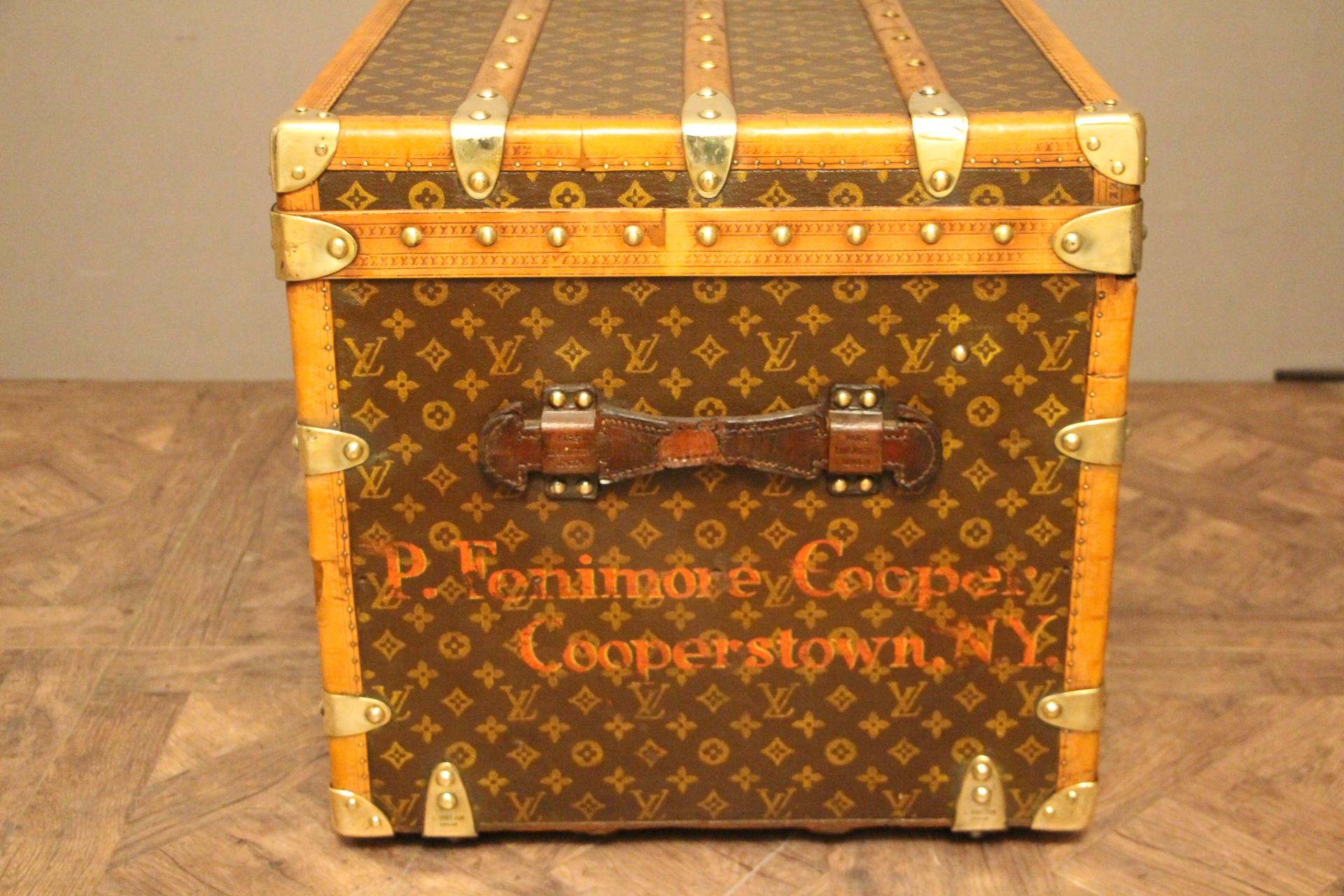 1930s Louis Vuitton Monogram Trunk, Malle Louis Vuitton 1