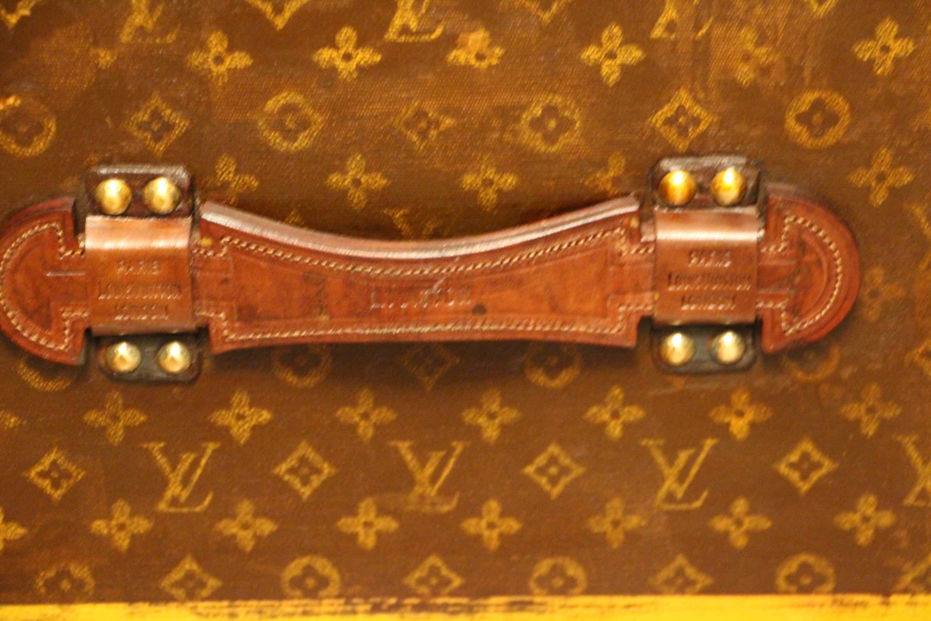 1930s Louis Vuitton Monogramm Steamer Trunk, Malle Louis Vuitton 7