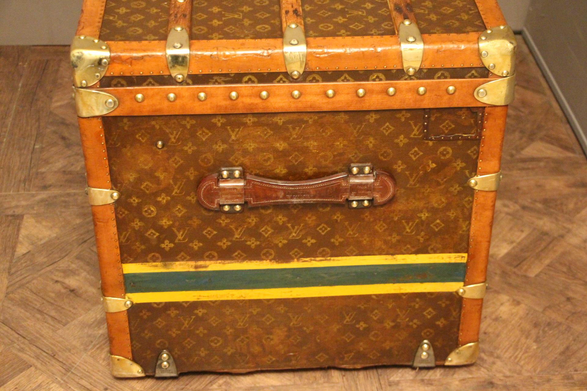 1930s Louis Vuitton Monogramm Steamer Trunk, Malle Louis Vuitton 3