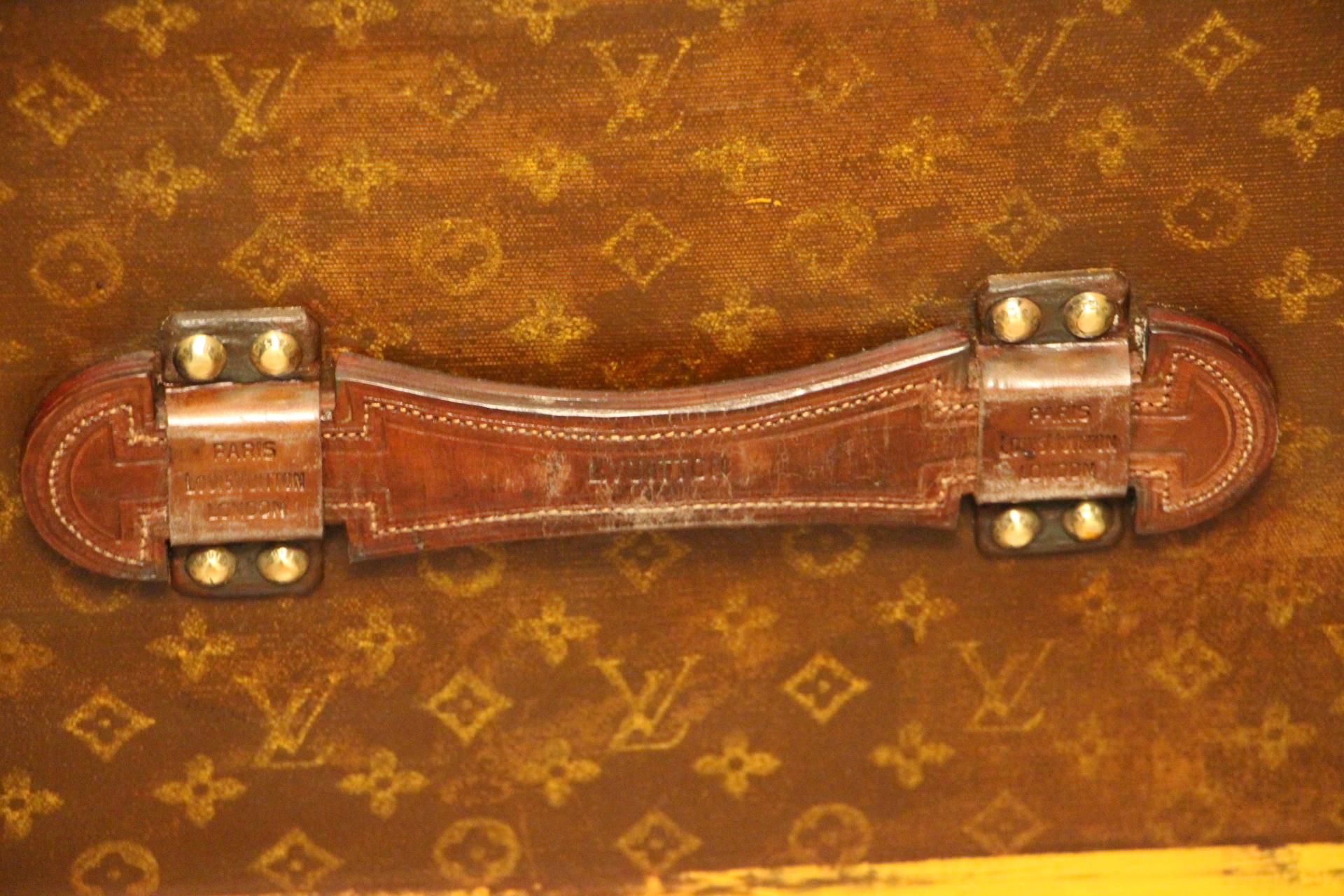 1930s Louis Vuitton Monogramm Steamer Trunk, Malle Louis Vuitton 4