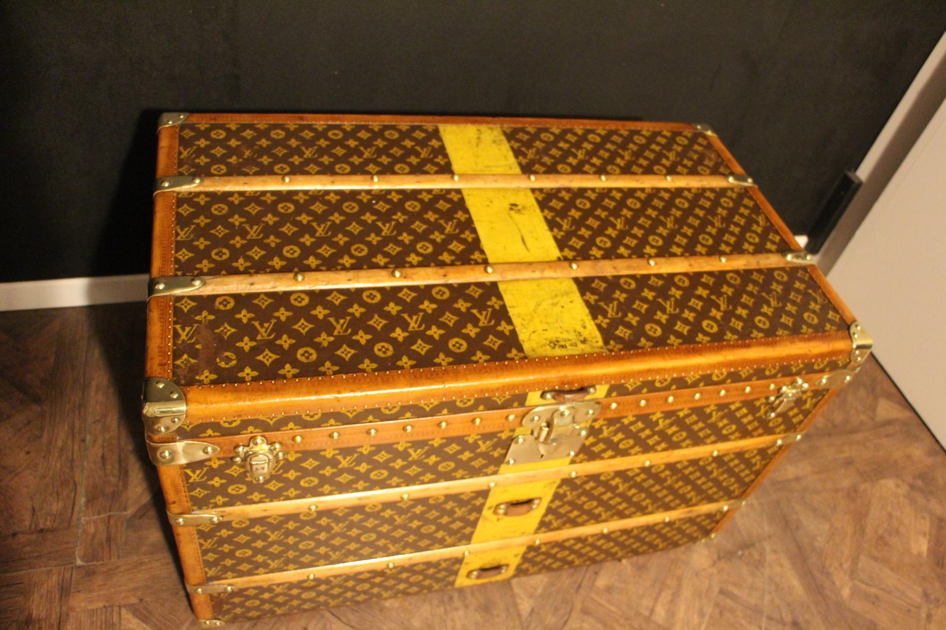 French 1930s Louis Vuitton Trunk in Monogram