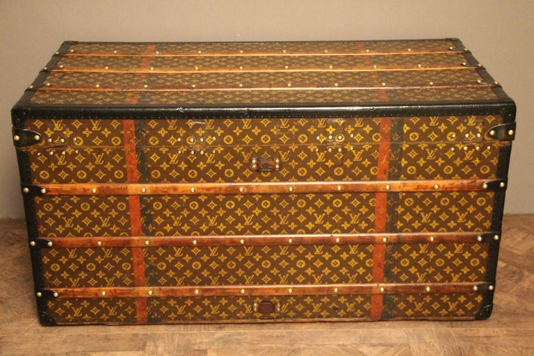 Brown Monogram Coated Canvas Steamer Trunk, 1931-1939, Handbags &  Accessories, 2023