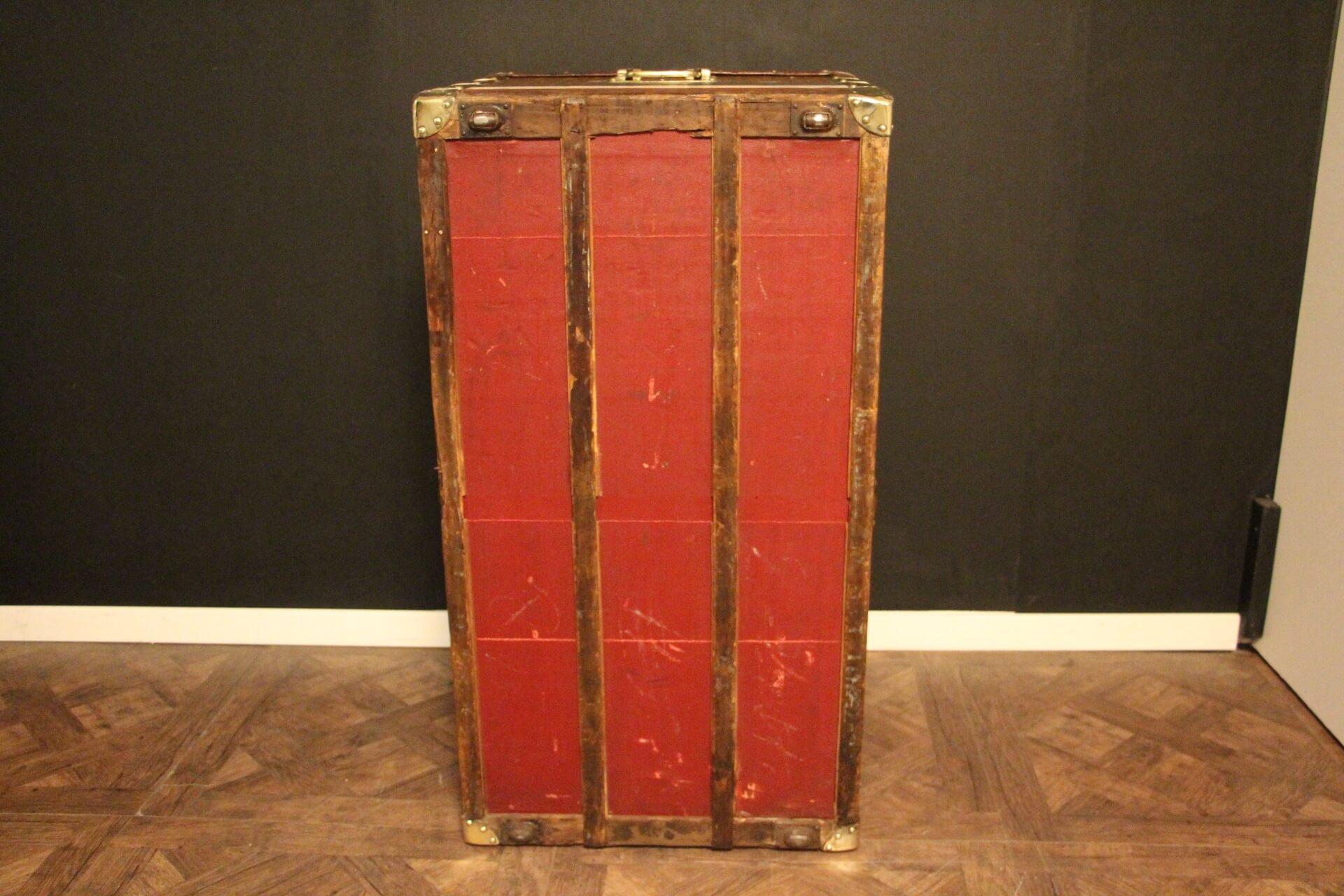 1930's Louis Vuitton Trunk, Louis Vuitton Courrier Steamer Trunk 6