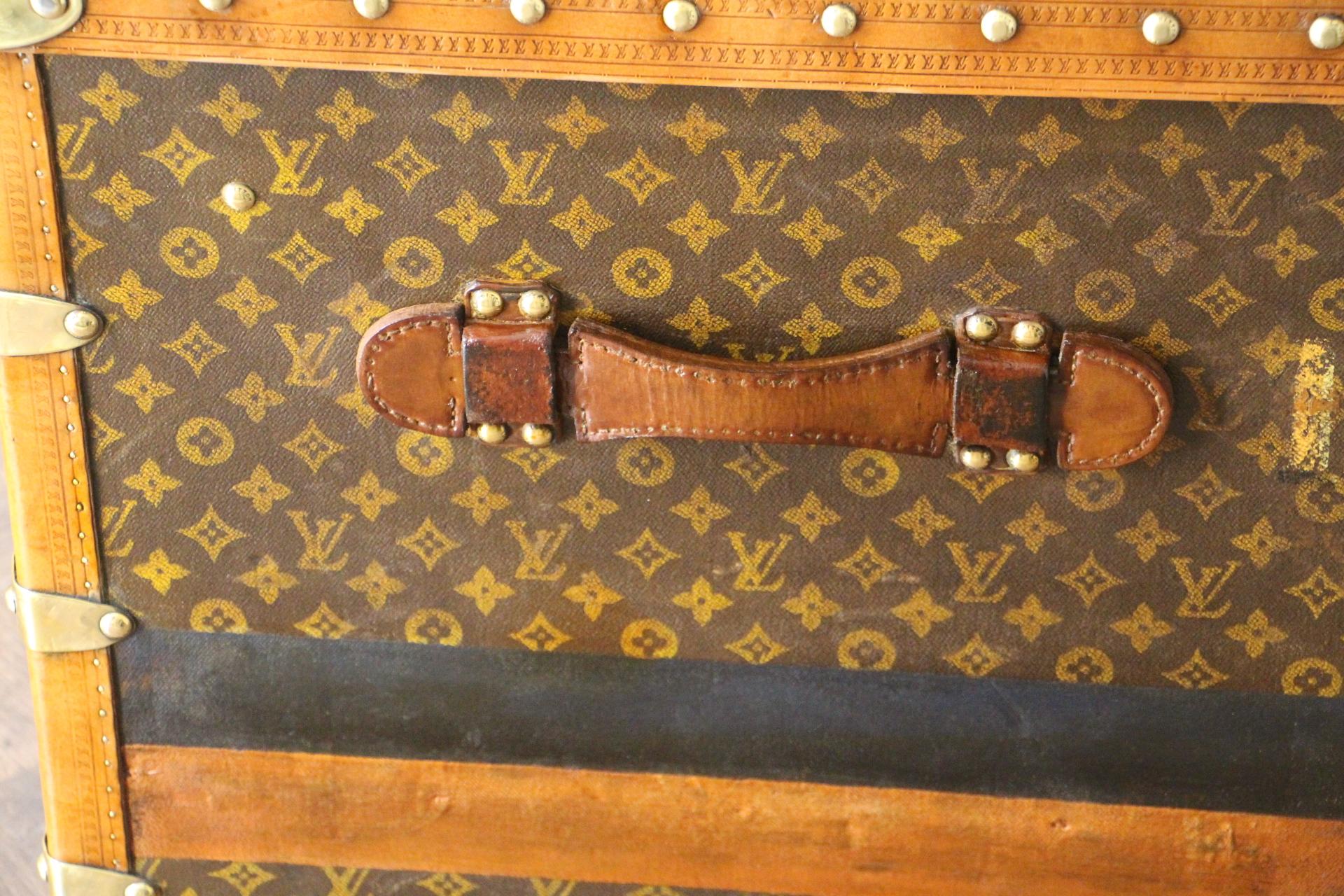 1930s Louis Vuitton Trunk, Louis Vuitton Steamer Trunk 1