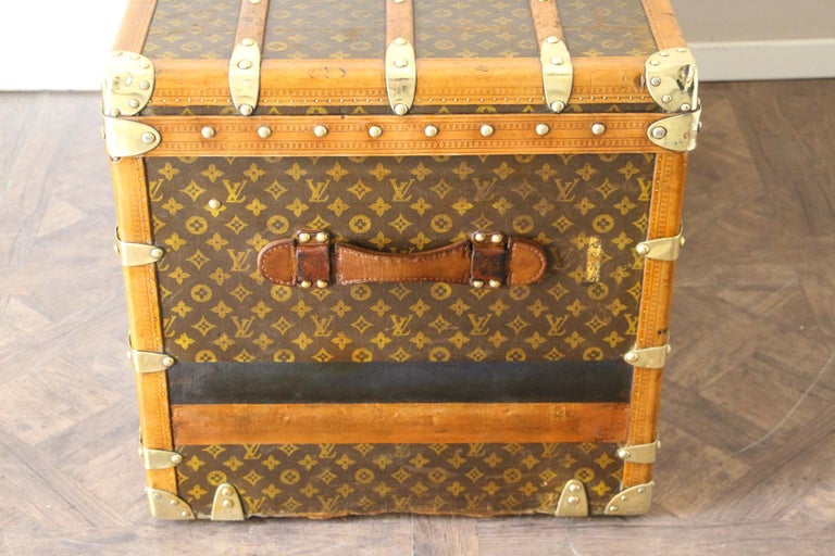 Rare! 1930 Art Deco French Louis Vuitton Advertisement Print-Upright  Trunks, Matted