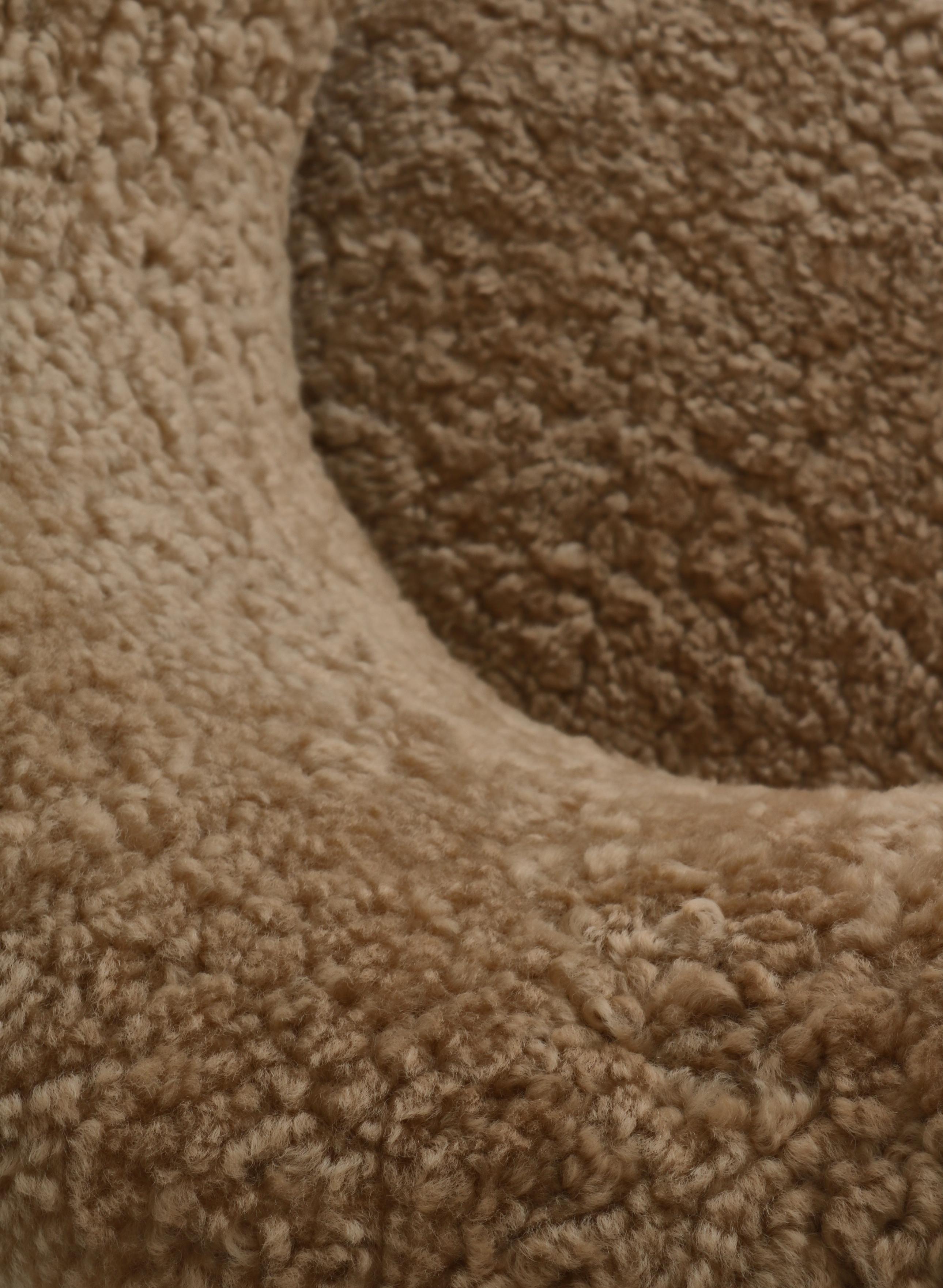 1930s Lounge Chair in Sheepskin, Otto Schulz for Boet, Scandinavian Modern 3