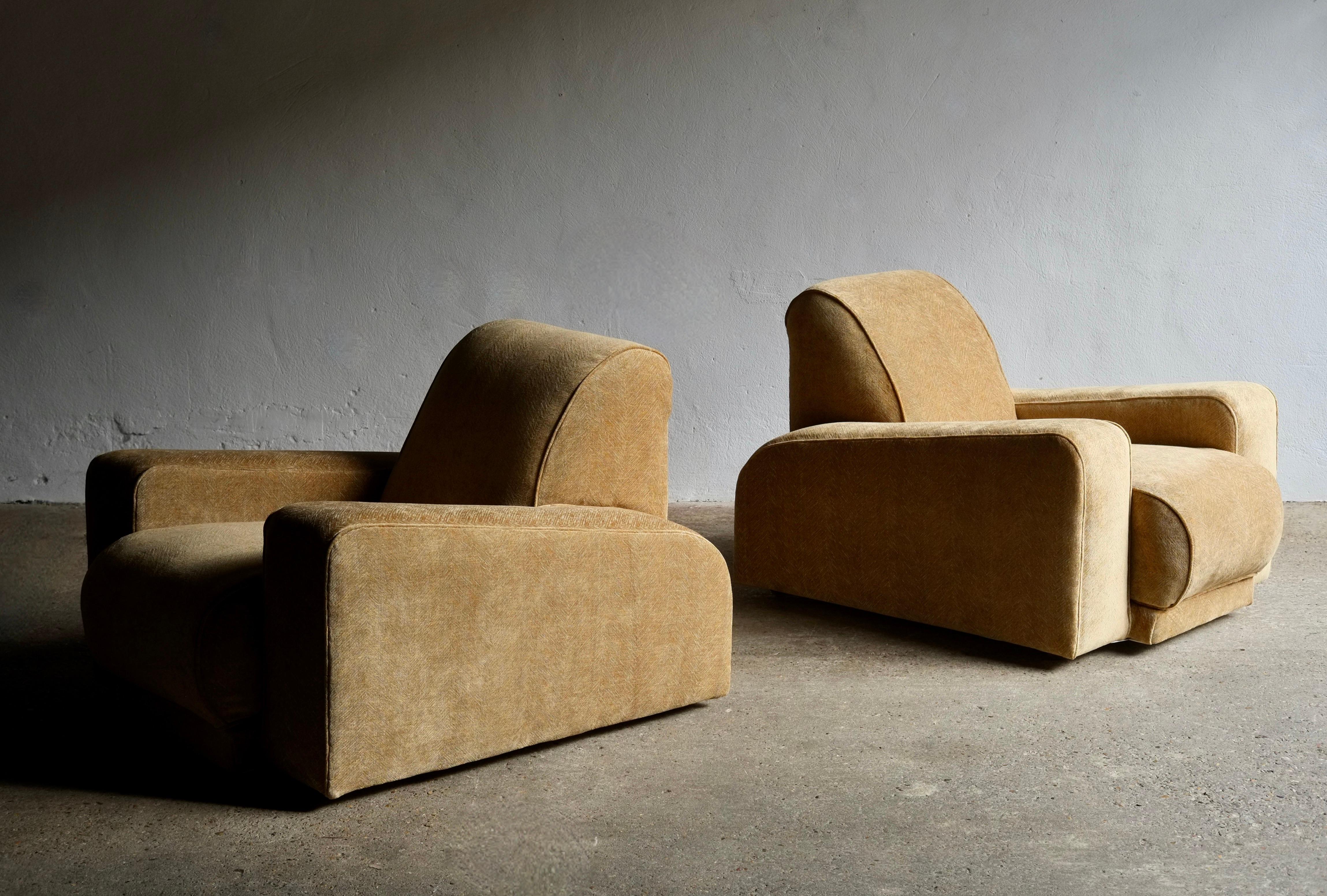 20th Century 1930's Lounge Chairs Attributed To The Bowman Brothers