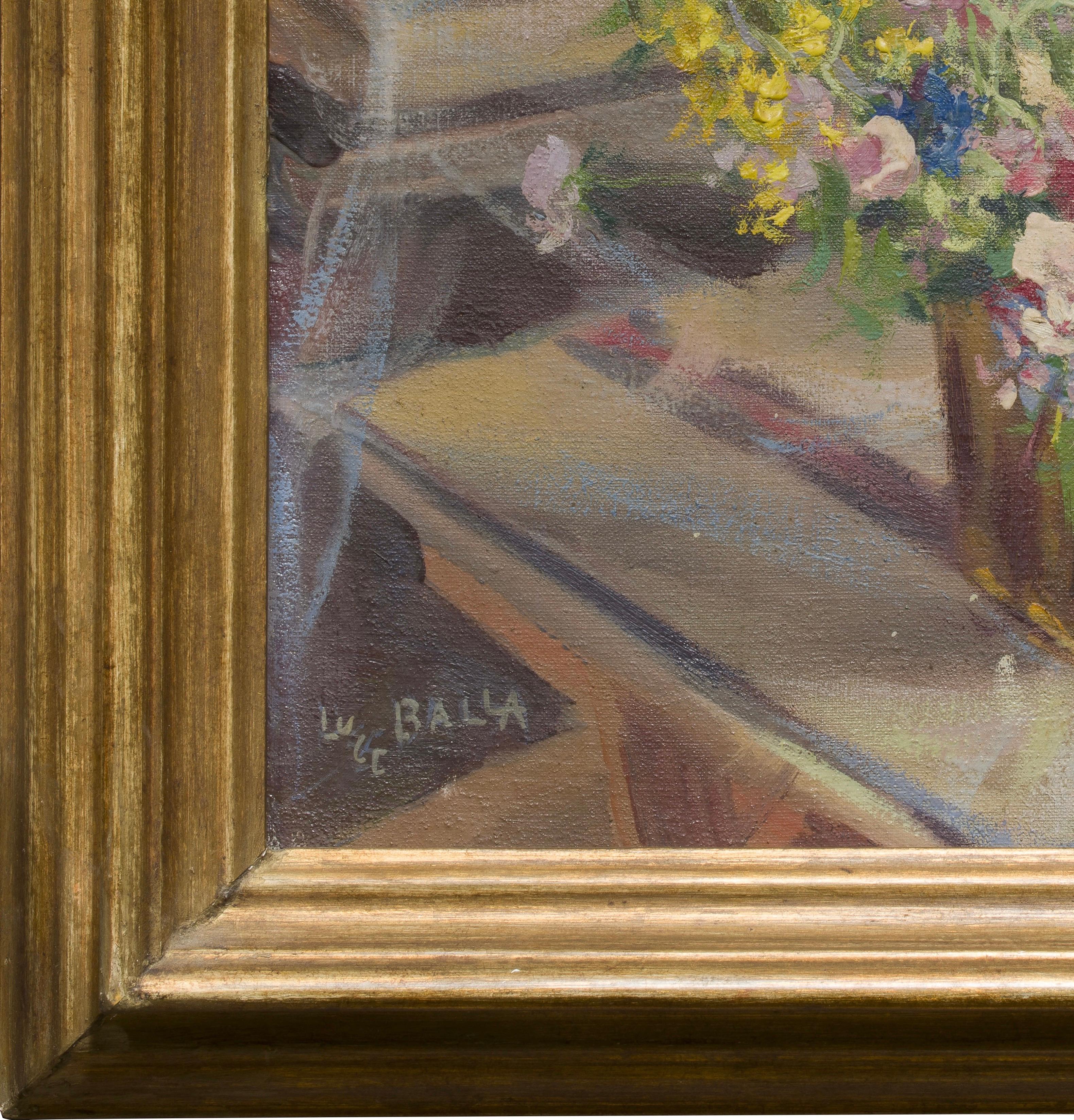1930 Luce Balla Pintura italiana firmada Naturaleza muerta en Bueno estado para la venta en Roma, IT