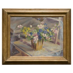 1930s Luce Balla Italian Signed Still Life Painting