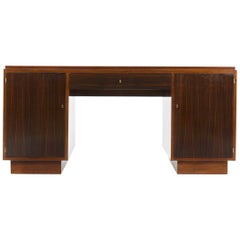 1930s Macassar Ebony Desk