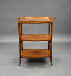 Etagere Butlers-Tablett aus Mahagoni aus den 1930er Jahren