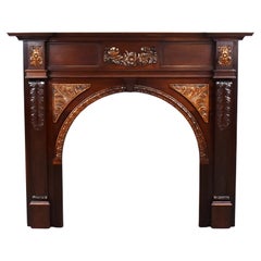 1930s Mahogany Fire Surround