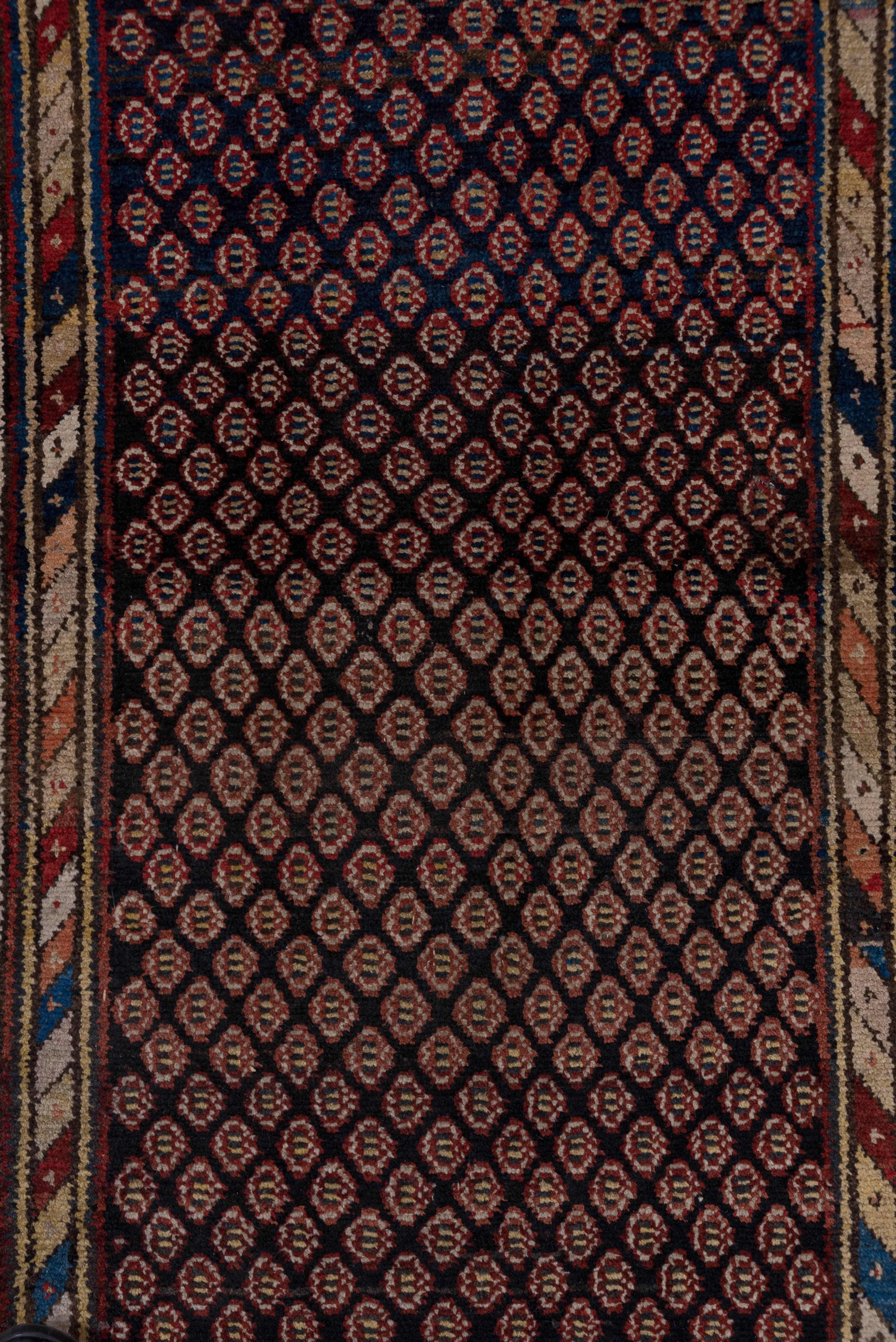 Hand-Knotted Gorgeous Persian Malayer Runner For Sale