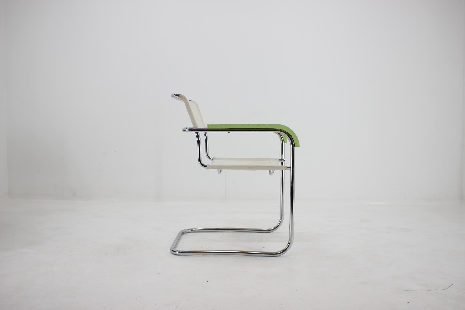 Mid-20th Century 1930s Marcel Breuer B34 Chair, Czechoslovakia For Sale