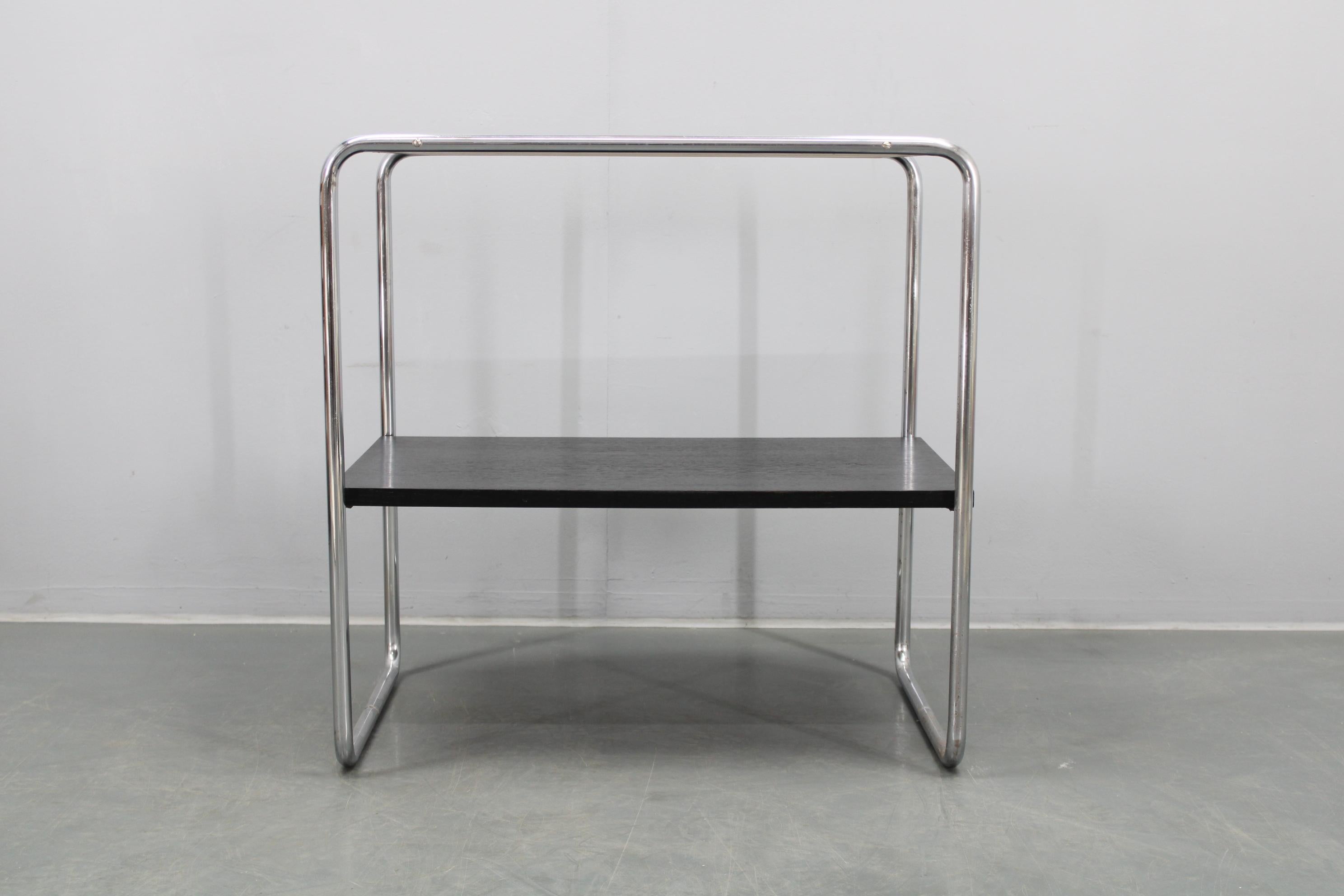 1930s Marcel Breuer Bauhaus Tubular Console Table, Model B12, Czechoslovakia en vente 10