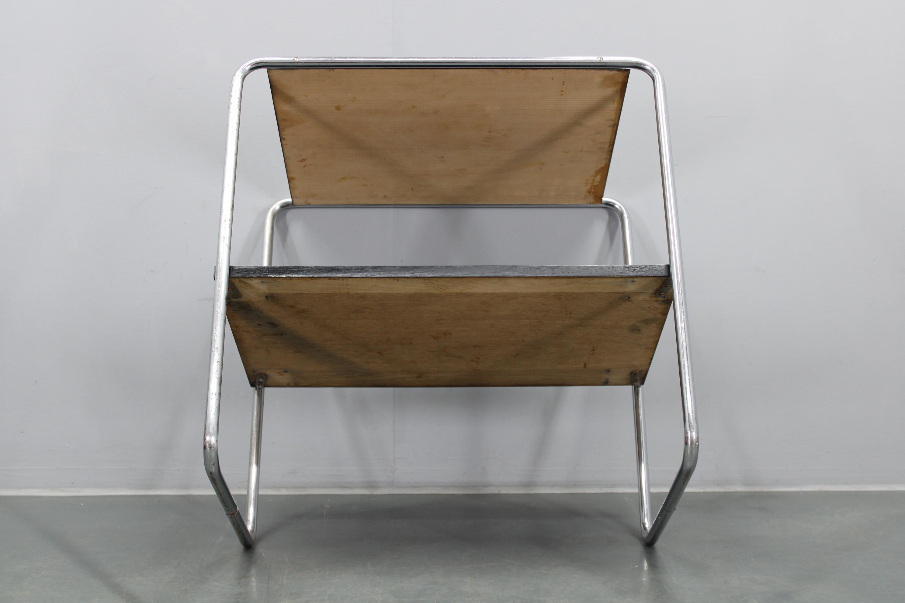 1930s Marcel Breuer Bauhaus Tubular Console Table, Model B12, Czechoslovakia en vente 11