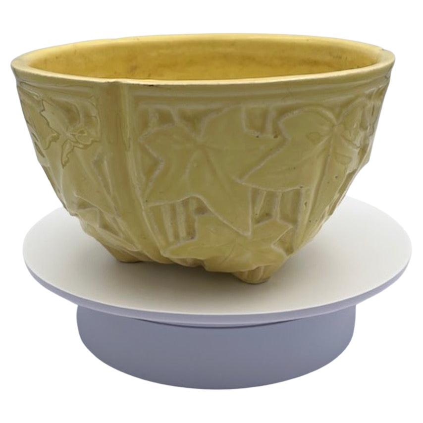 Macetero colgante de hiedra de cerámica McCoy de 1930