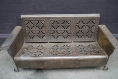 1930s Metal Bench
