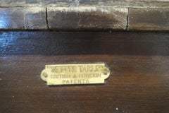 1930s Metamorphic Settee Table, Oak and Rexine