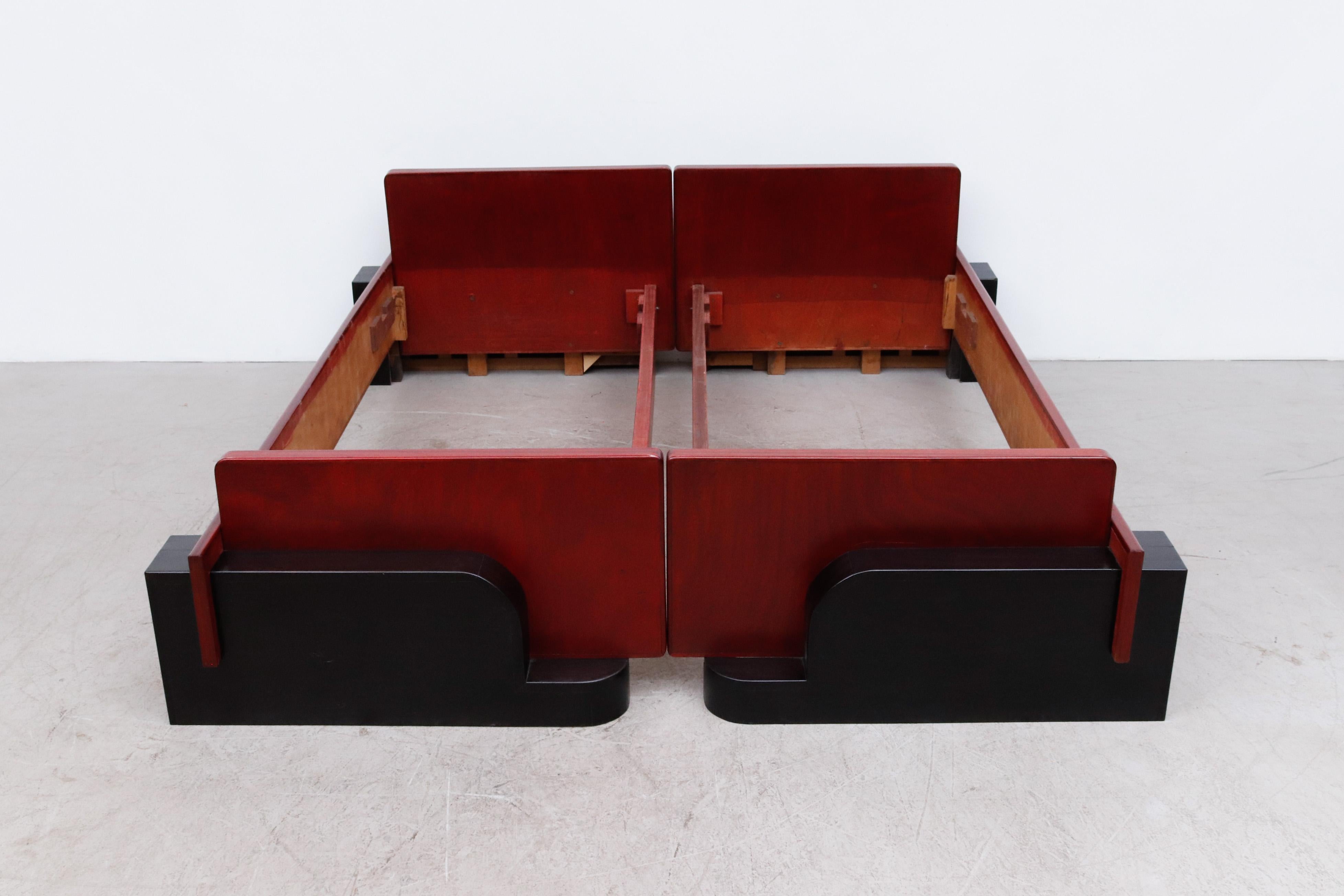 Dutch 1930's Modernist Bed Set