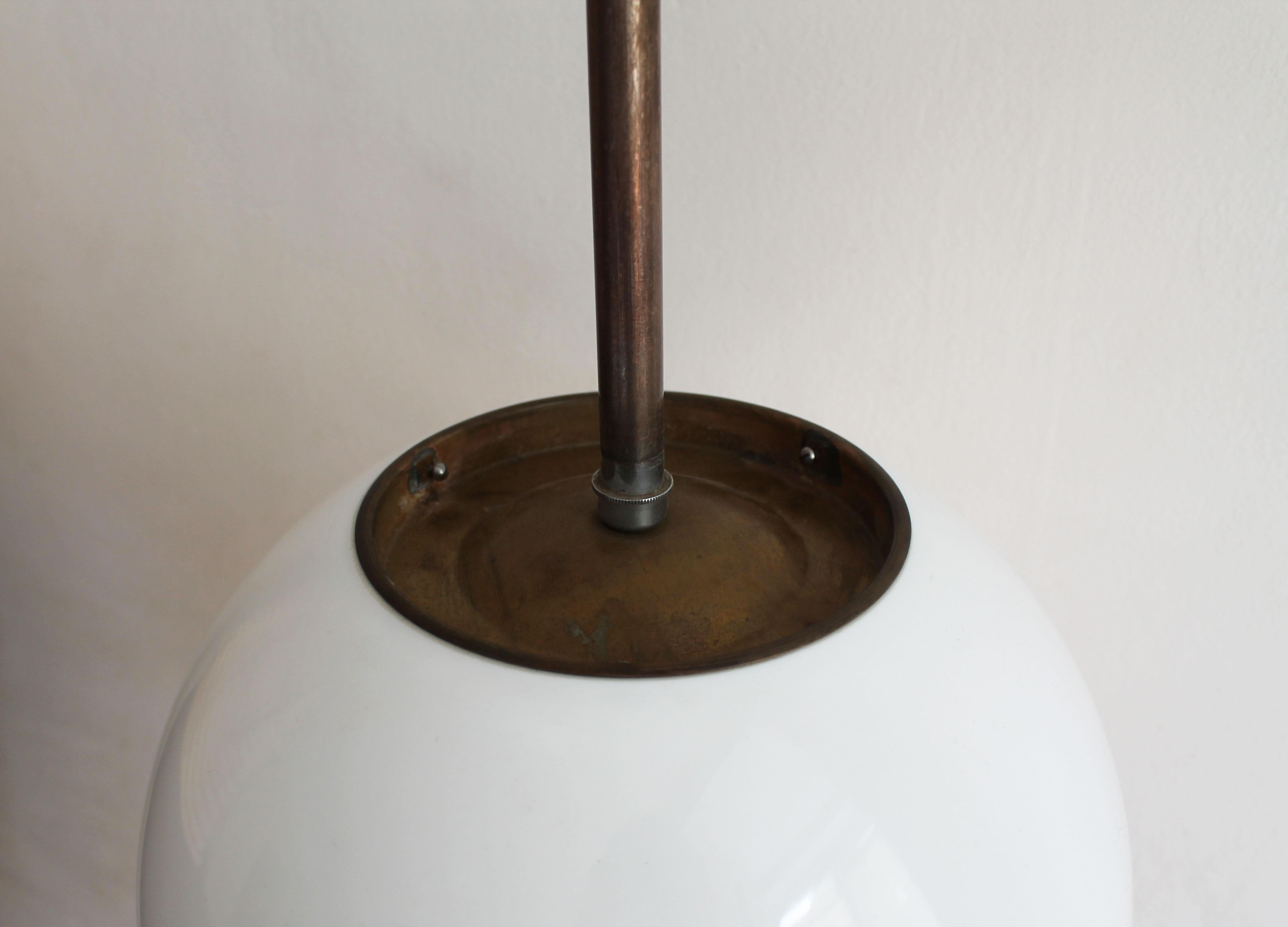 1930's Modernist Ceiling Lamp by Franta Anyz Co. For Sale 1