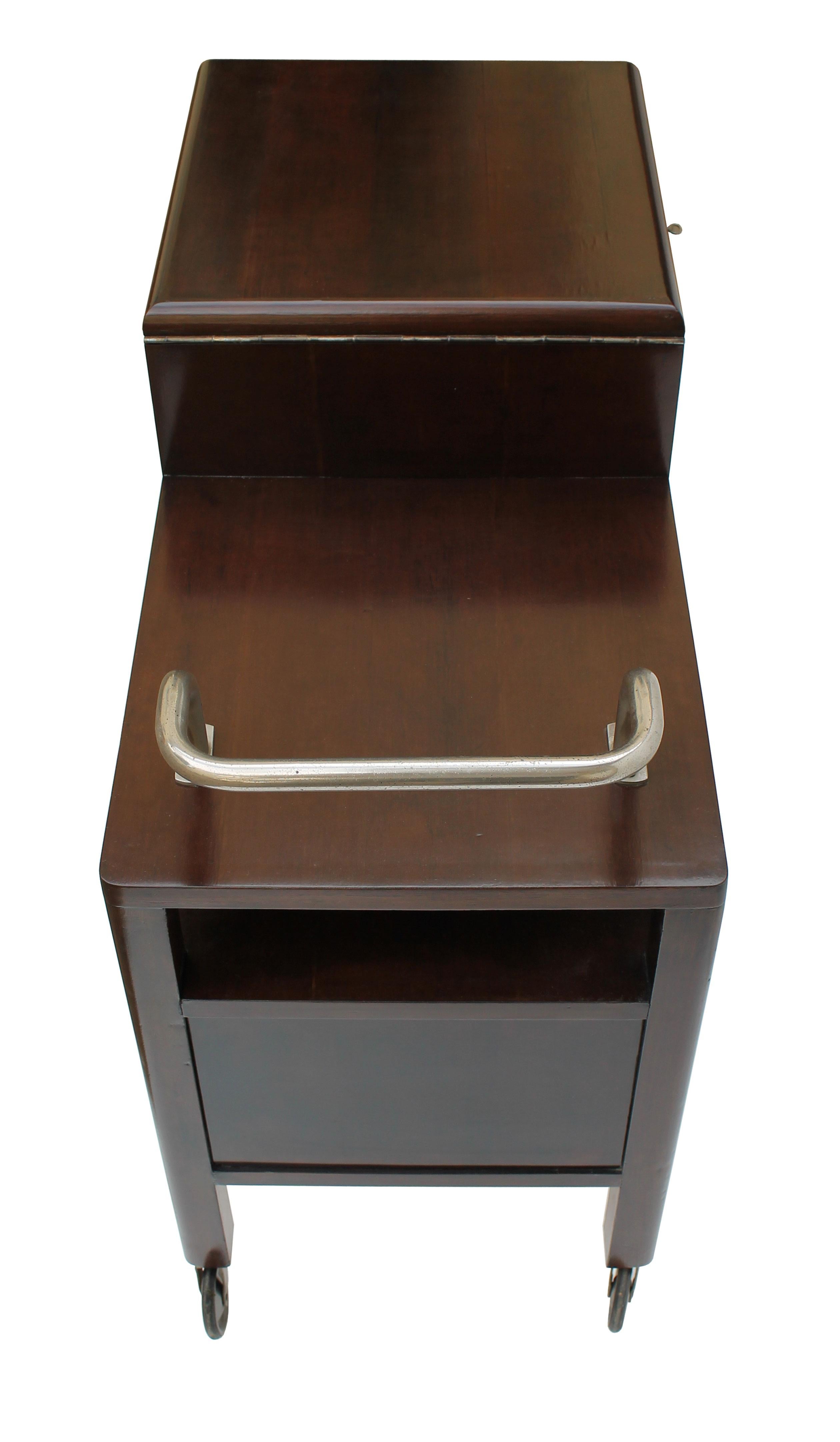 1930's Modernist Drink Cabinet Model D 625 by Thonet For Sale 1