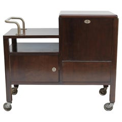 1930's Modernist Drink Cabinet Model D 625 by Thonet