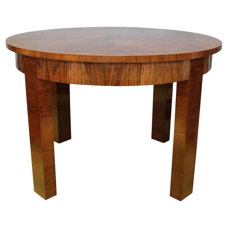 1930s Modernist Extendable Dining Table For Sale at 1stDibs