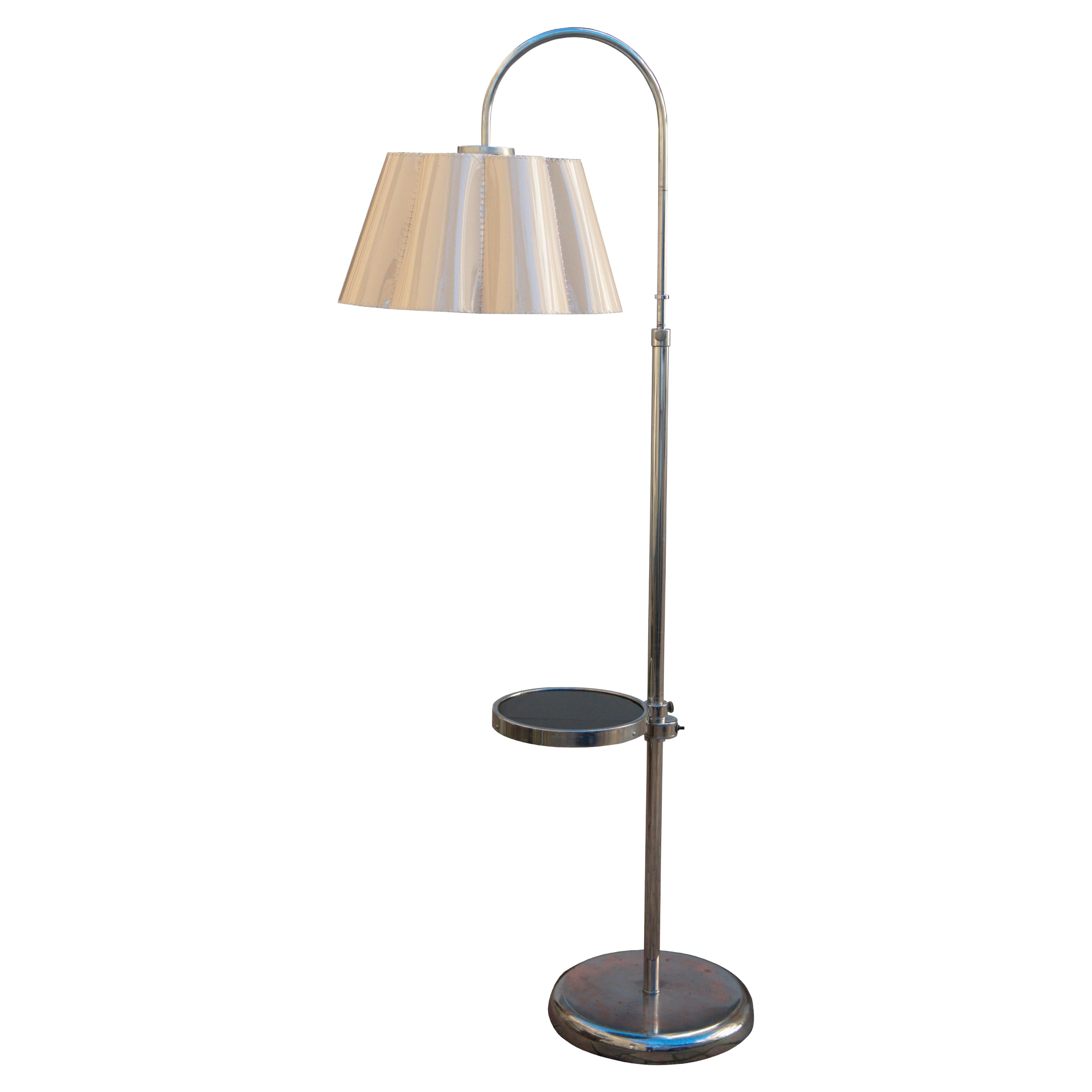 1930's Modernist Floor Lamp For Sale