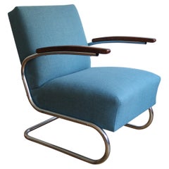1930's Modernist Lounge Chair by Walter Schneider and Paul Hahn