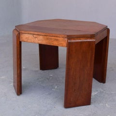1930s Modernist Octagonal Coffee Table