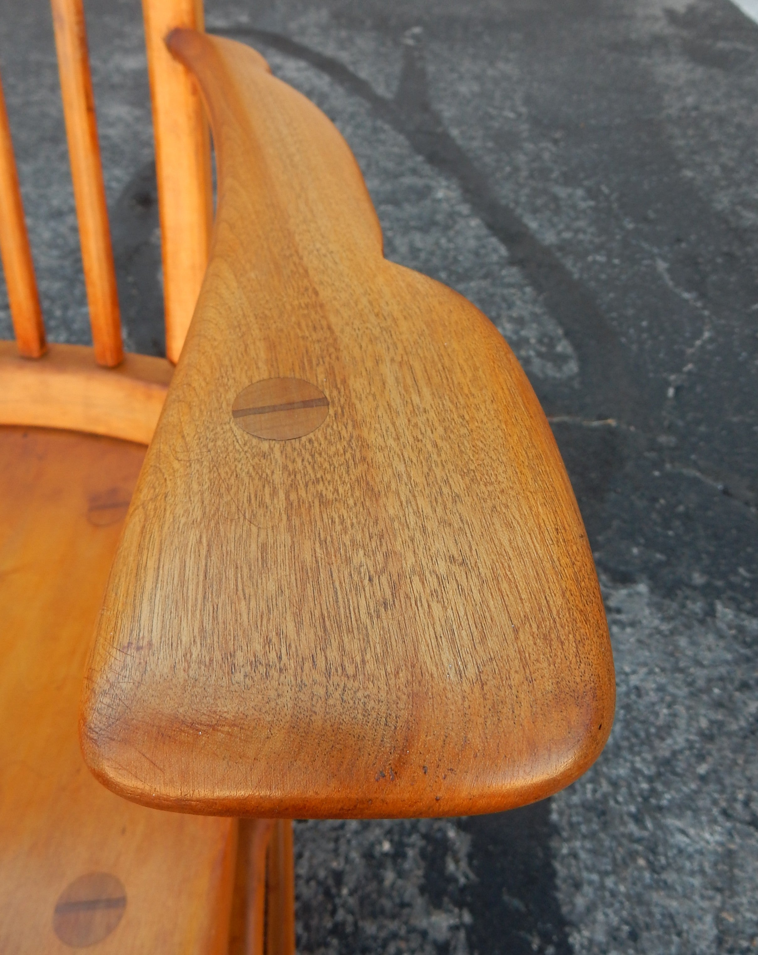 1930's Modernist Rocking Lounge Chair by Scandinavian designer Herman De Vries (20. Jahrhundert) im Angebot