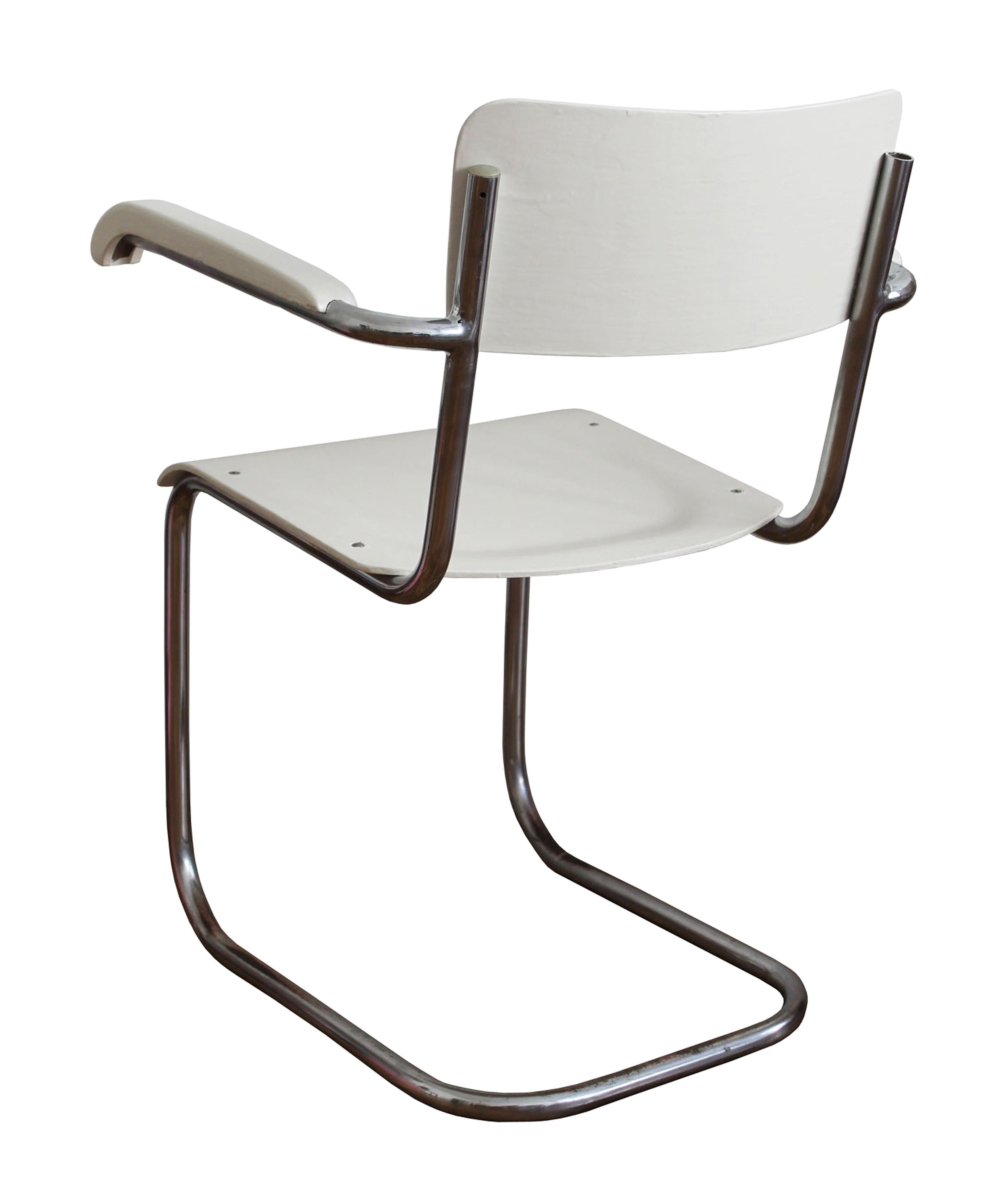 Bauhaus 1930's Modernist Tubular Chair