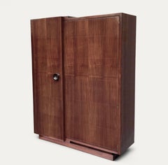 Andre Sornay Modernist Wardrobe Stamped and Documented circa 1940
