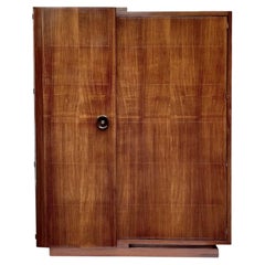 Andre Sornay Modernist Wardrobe Stamped and Documented circa 1940