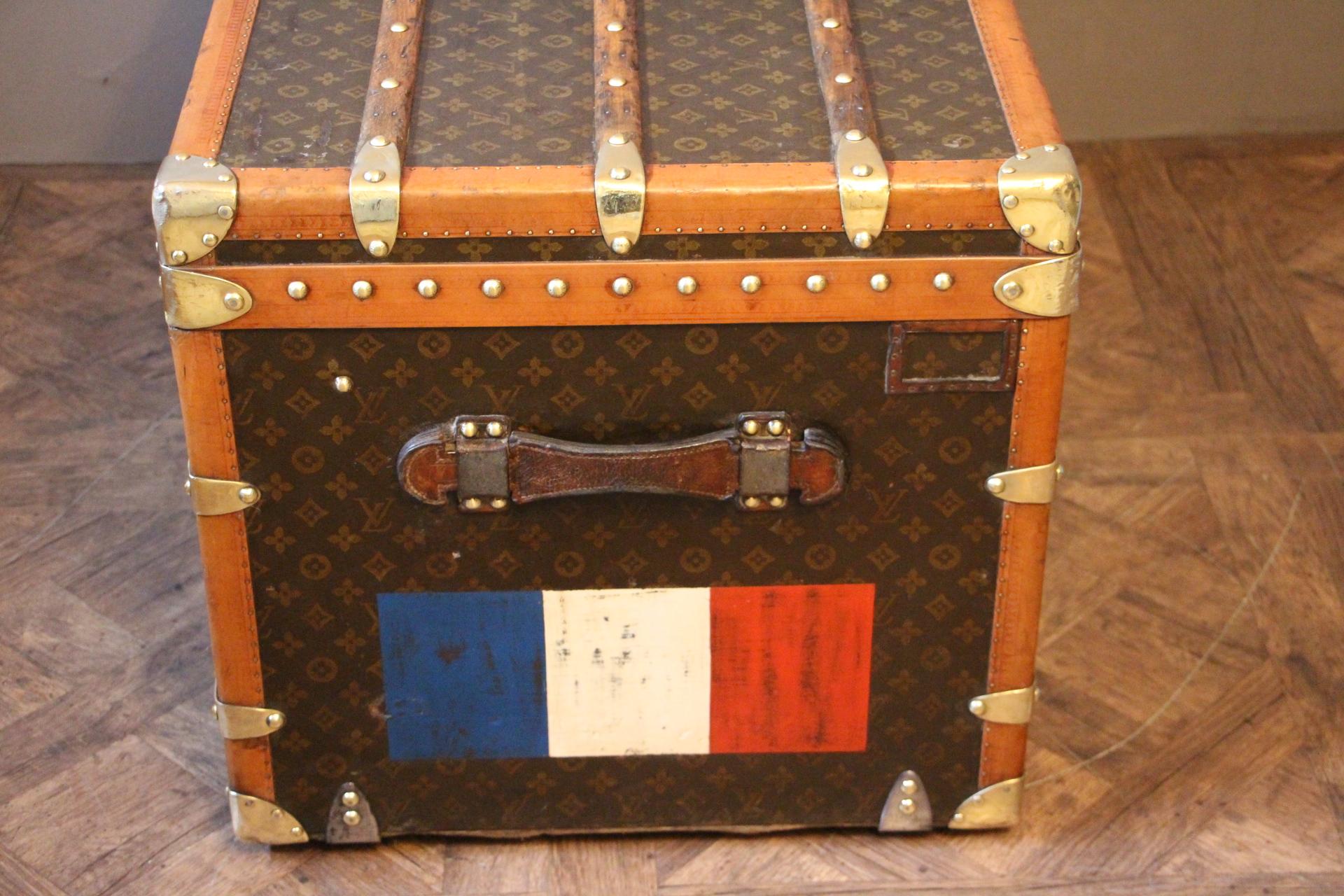 1930s Monogram Louis Vuitton Trunk 3