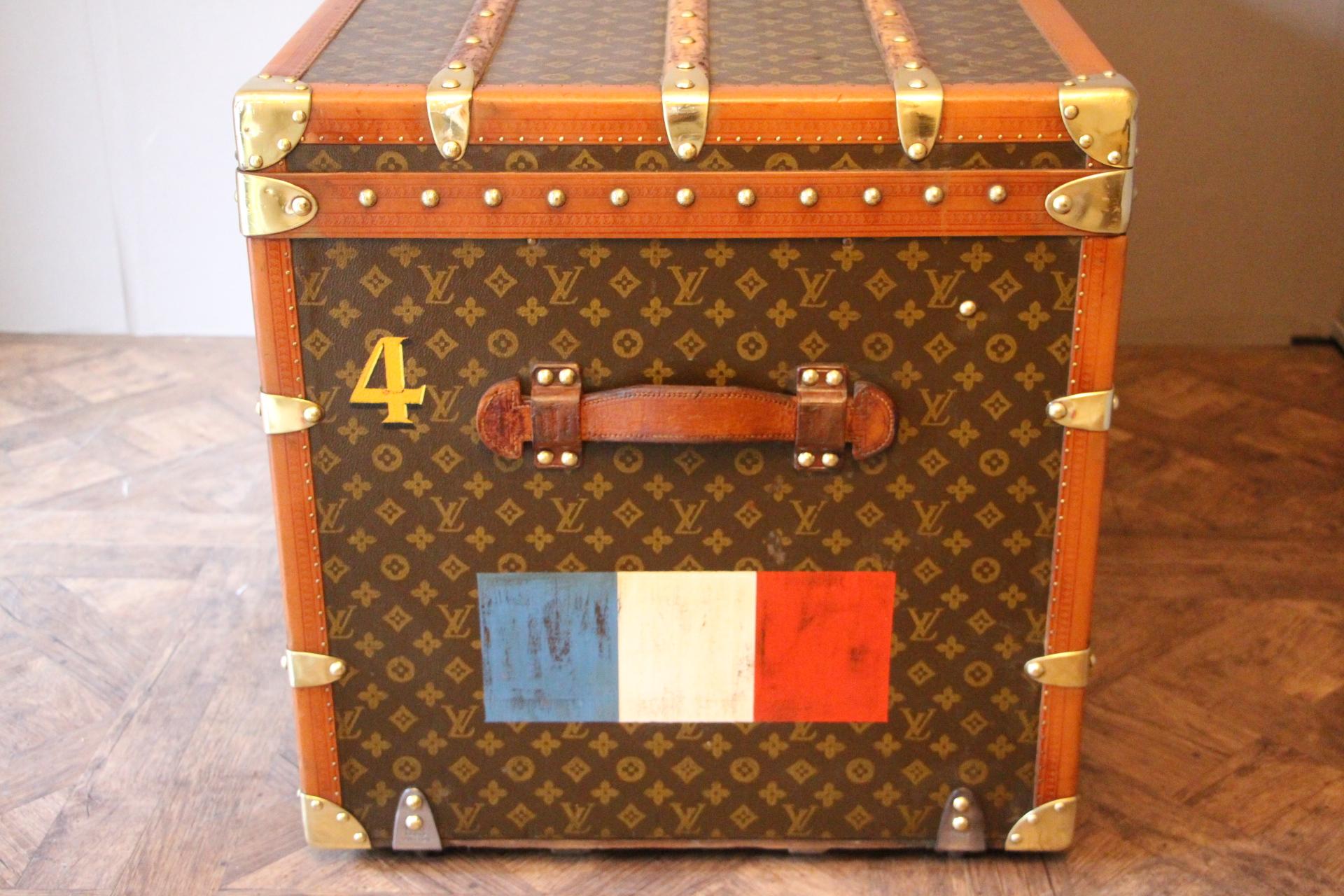 1930s Monogram Louis Vuitton Trunk 5