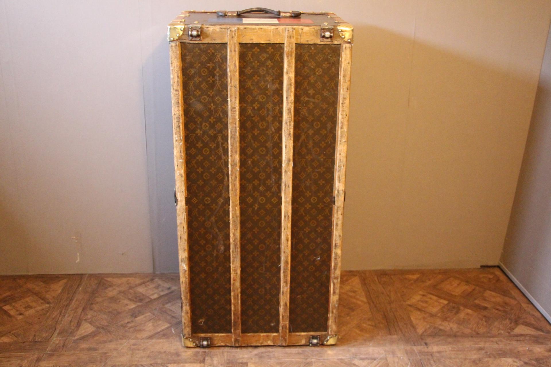 1930s Monogram Louis Vuitton Trunk 5