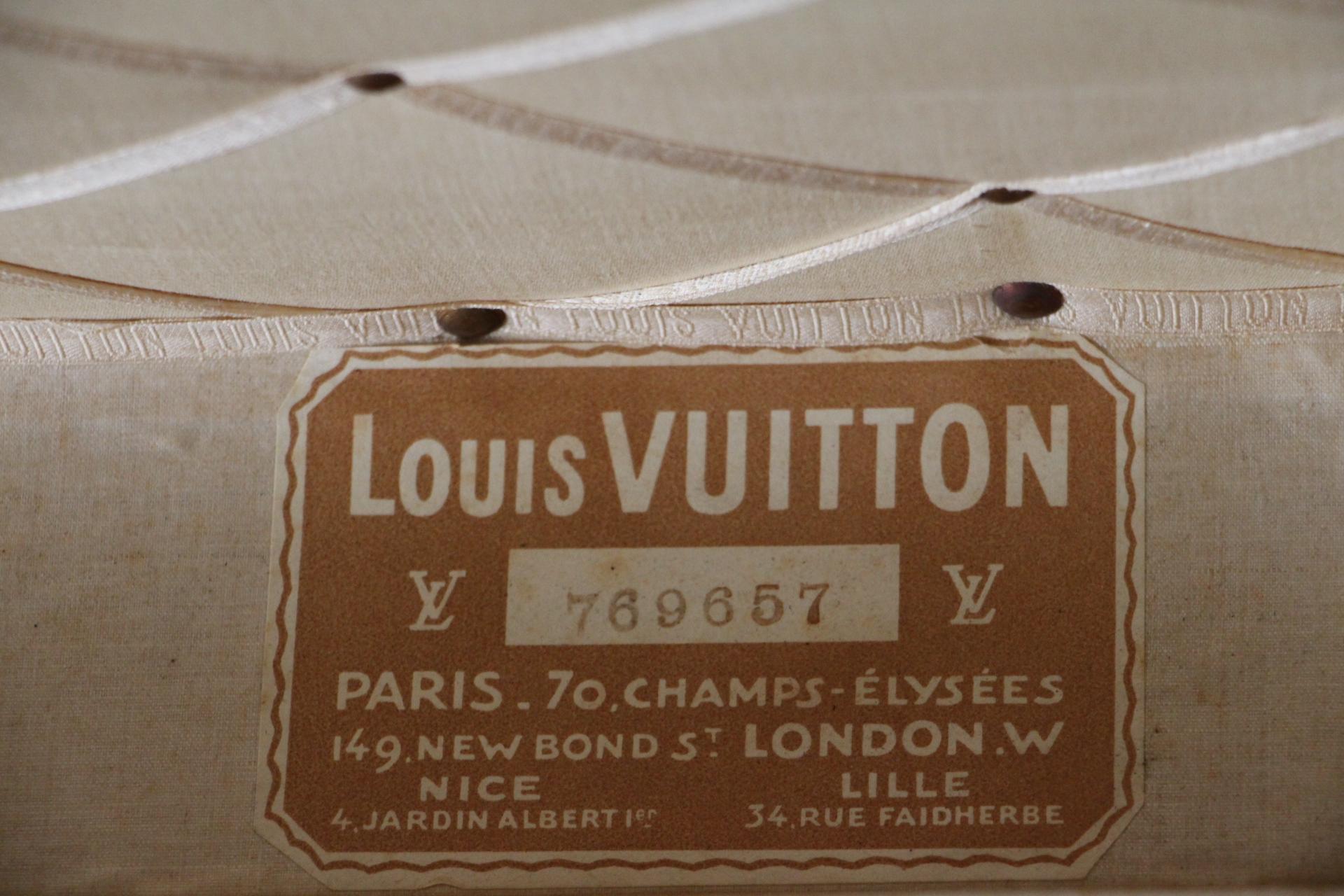 1930s Monogram Louis Vuitton Trunk 9